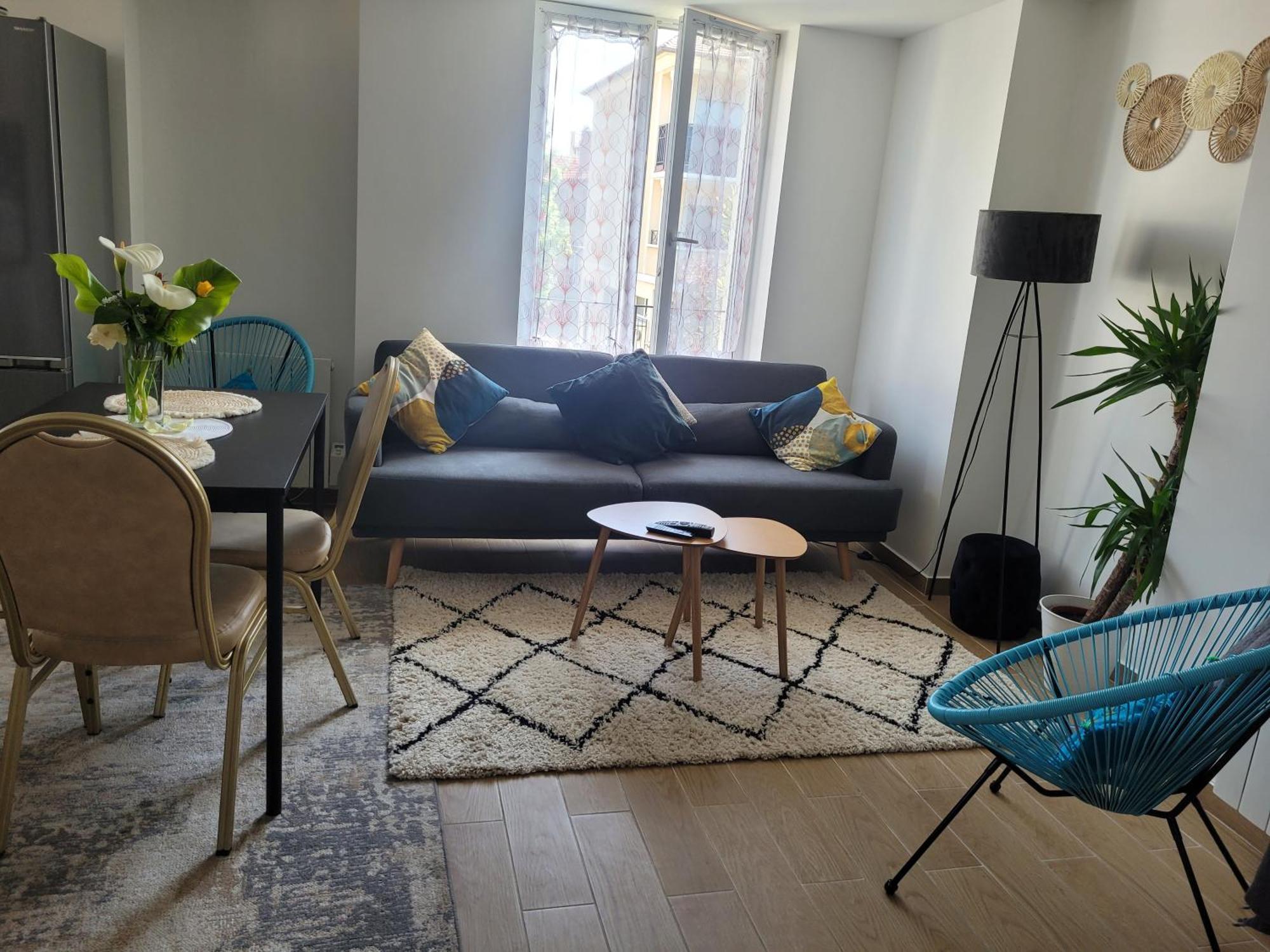 Coquet Appartement A 15Mn De Paris Et 10 Mn De Stade De France, Wifi, Netflix, Groslay Luaran gambar